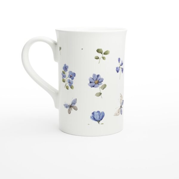 White 10oz Porcelain Slim Mug